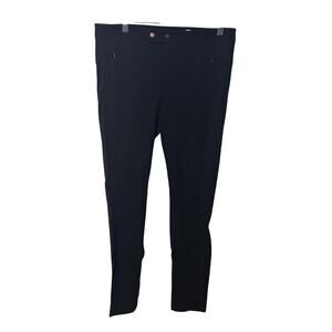 Vince Pants Women’s 8 Black Slim Ankle Trousers Stretch Viscose‎ Blend Workwear